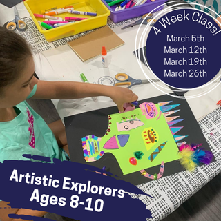 Artistic Explorers March (Ages 8-10)