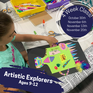 Artistic Explorers Oct/Nov (Ages 9-12)