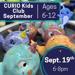 CURIO Kids Club September (Ages 6-12)