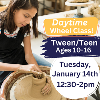 Daytime Tween/Teen Wheel Class January (Ages 10-16)