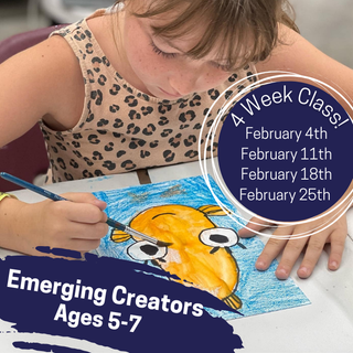 Emerging Creators February (Ages 5-7)