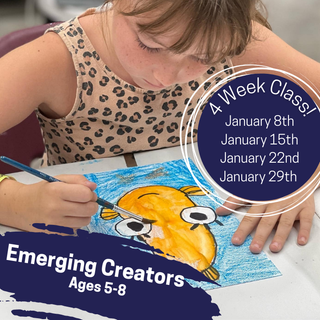 Emerging Creators January (Ages 5-8)