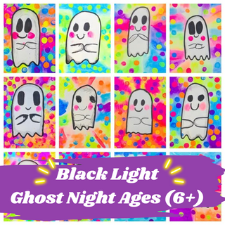 Black Light Ghost Night Ages 6+