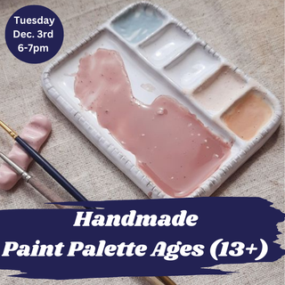 Handmade Paint Palette