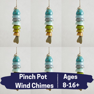 Pinch Pot Wind Chimes