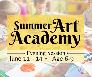 Summer Art Academy (Ages 6-9) Evening Session