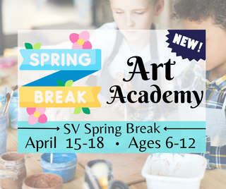 Spring Break Art Academy (Ages 6-12)