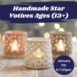 Handmade Star Votive (Ages 13+)