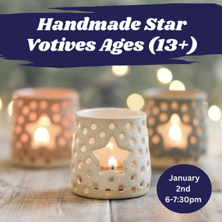 Handmade Star Votive (Ages 13+)
