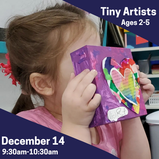 Tiny Artists December (Ages 2-5)