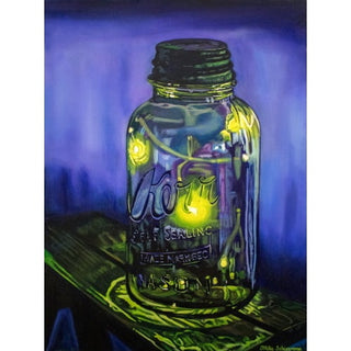 Fireflies Canvas Print