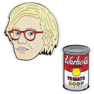Warhol & Soup Can Pins