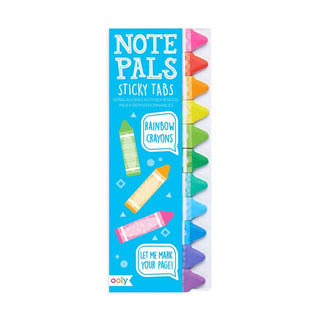 Note Pals Sticky Tabs - Rainbow Crayons (1 Pack)