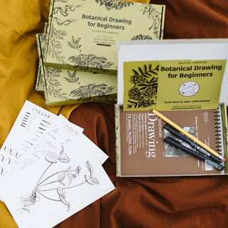 Beginner's Botanical Drawing - Art Kit with Video Lesson