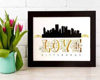 LOVE Pittsburgh Print