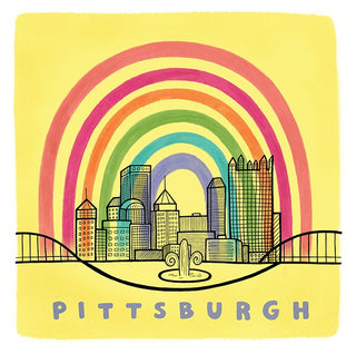 Rainbow Over Pittsburgh Print