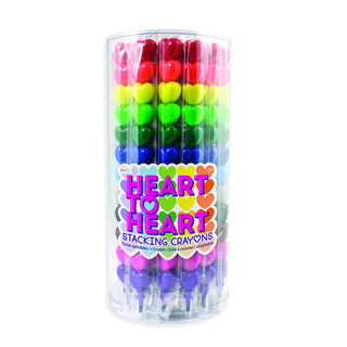 Heart to Heart Stacking Crayons -