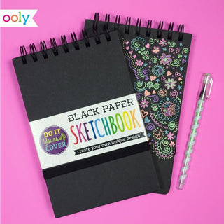 5" x 7.5" D.I.Y. Cover Sketchbook - Black