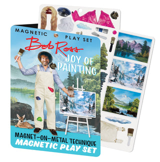 Bob Ross Joy of Painting Magnetic Play Set