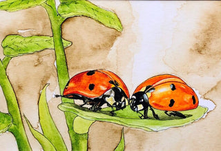 Ladybugs Print 8 x 10