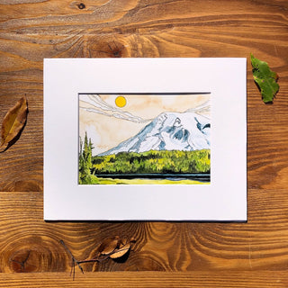 Mount Rainier Print 8 x 10