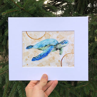 Sea Turtle Print 8 x 10