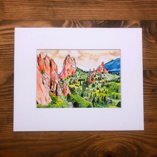 Garden of the Gods Print 8 x 10