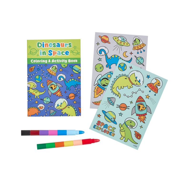 Ooly Mighty Mega Space Coloring Pack