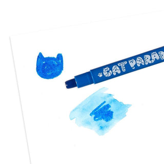 Cat Parade Watercolor Gel Crayons - Set of 12 - US sales only